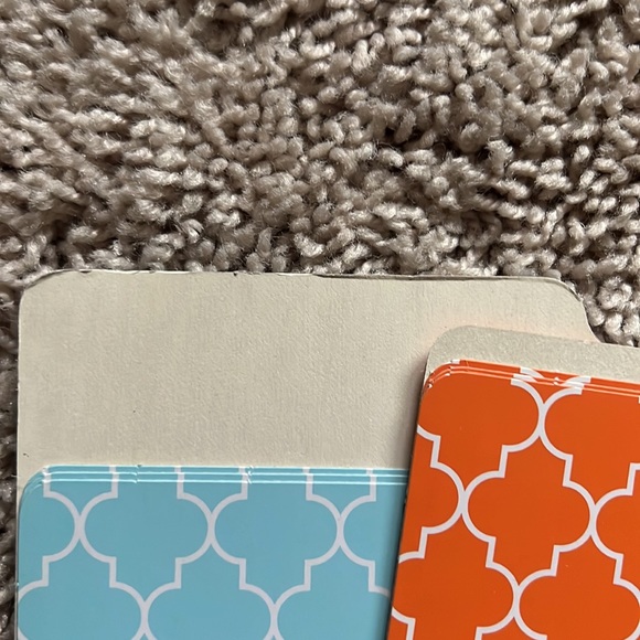 Set of 10 New File Folders - Picture 2 of 3